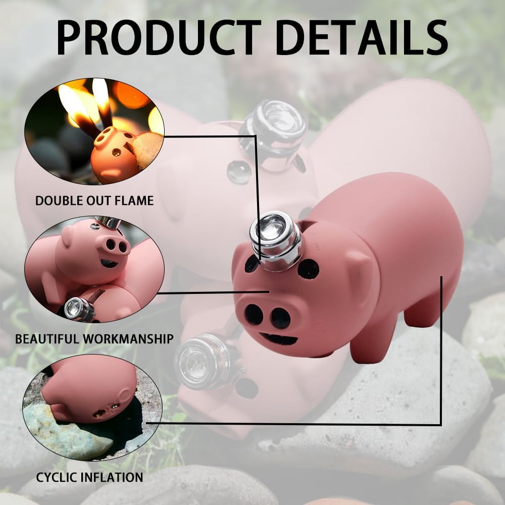 Pink Pig Lighter