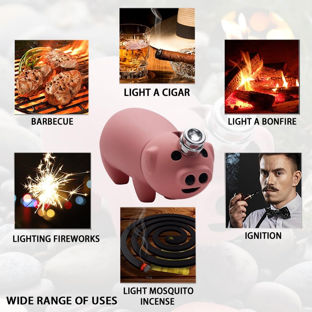 Pink Pig Lighter
