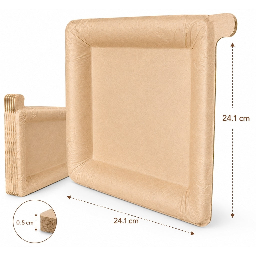 Reusable Peel-Away Plates (Set of 20)