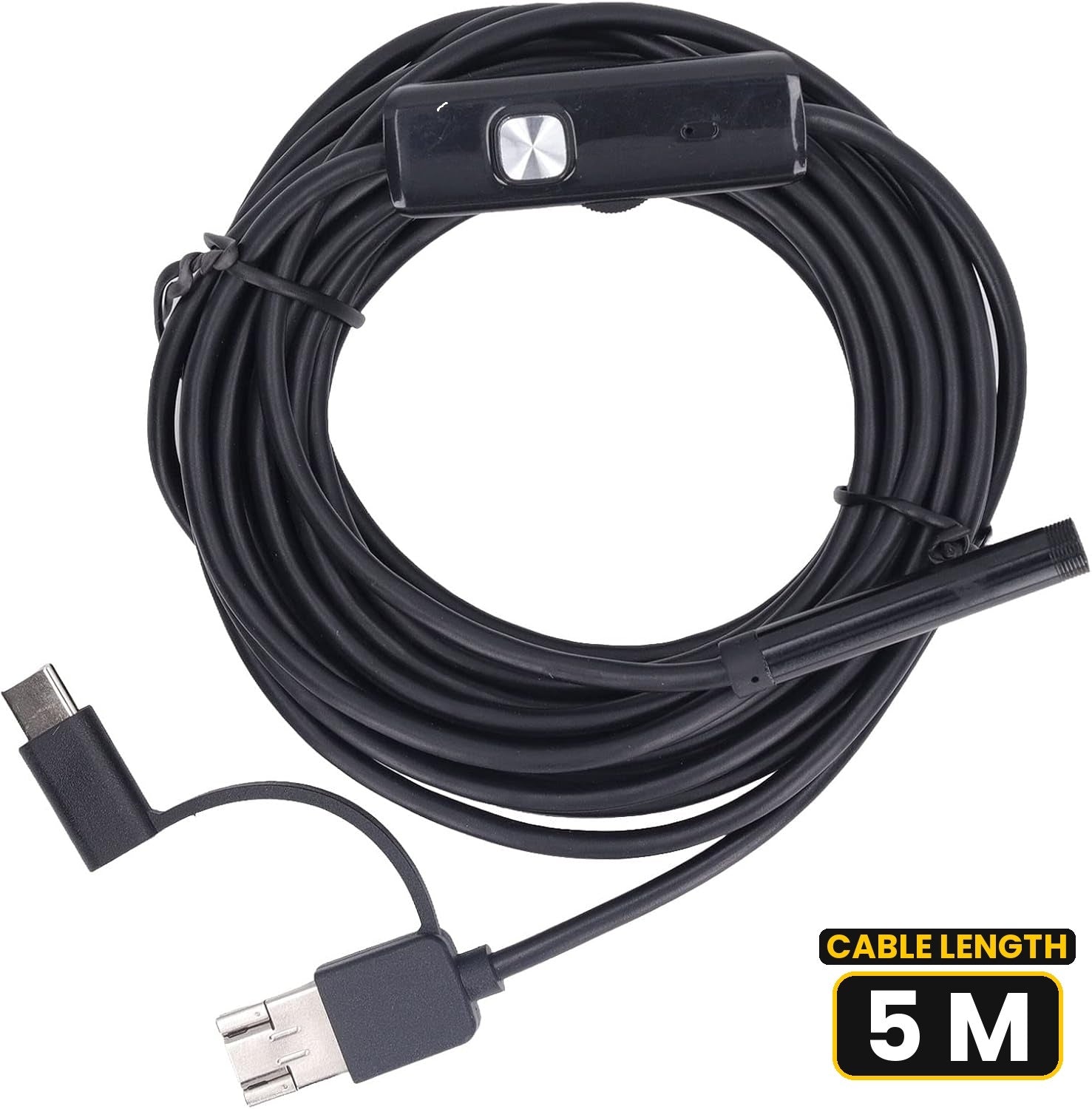 Endoscope Camera with Adjustable LED