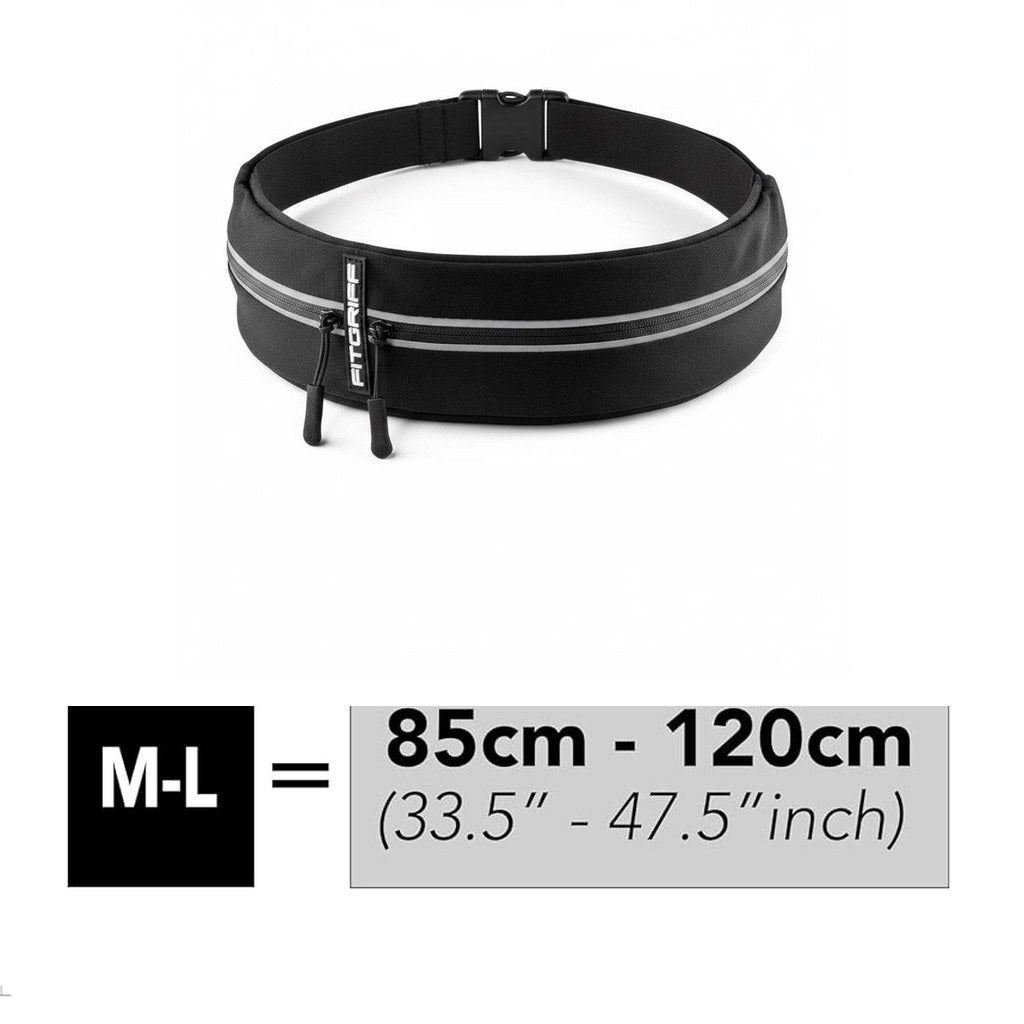 Reflective Running Belt with Adjustable Strap