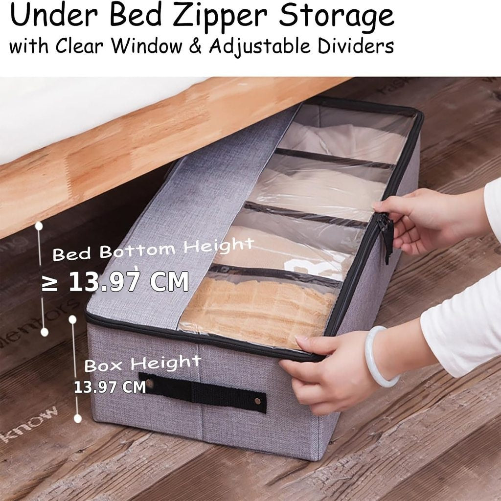 Under-Bed Fabric Storage Box