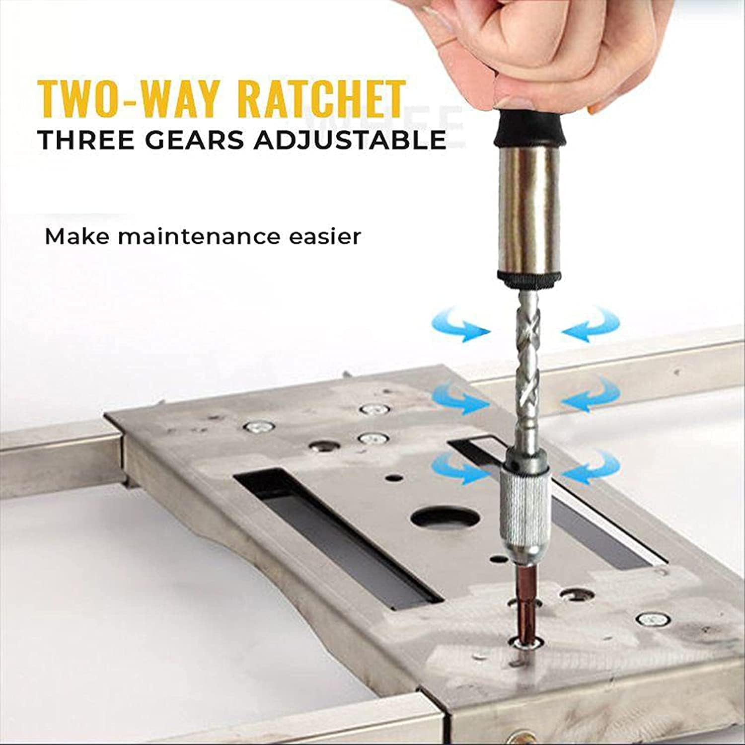 Push Pull Ratchet Screwdriver Set