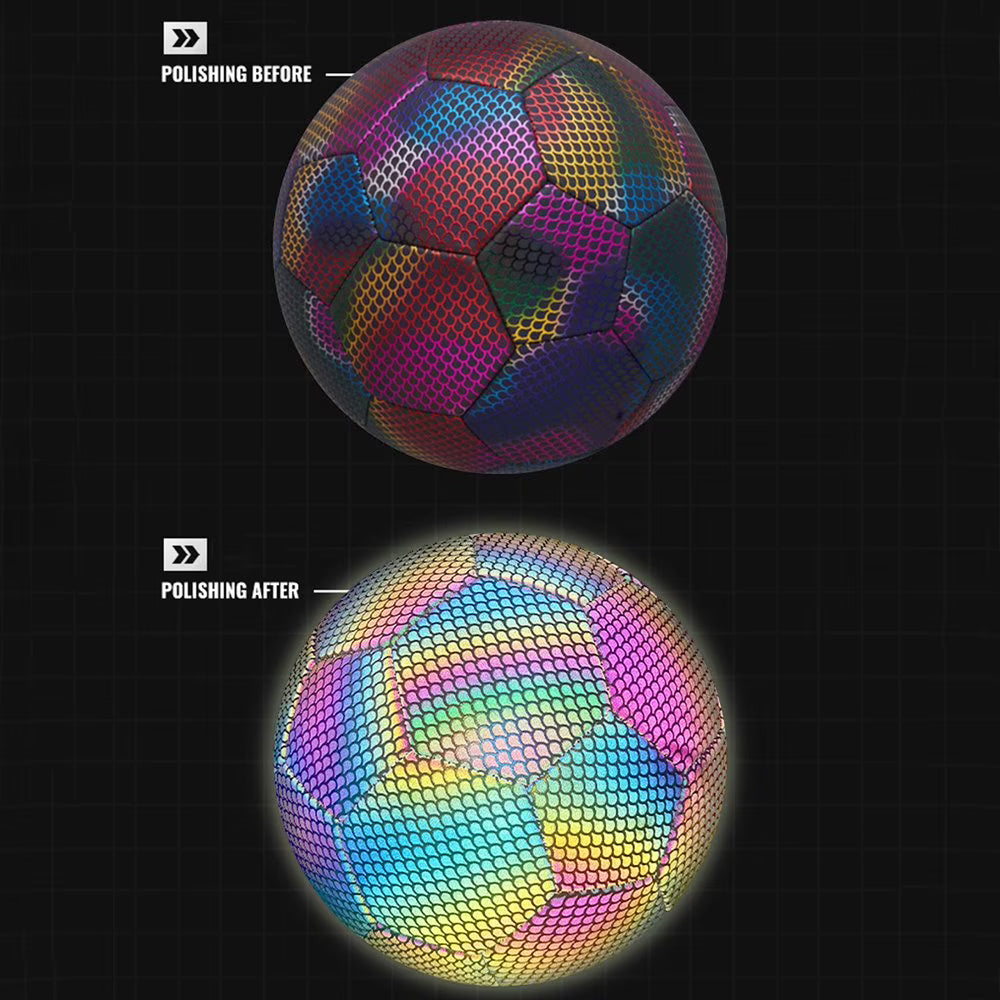 Reflective Glow Soccer Ball