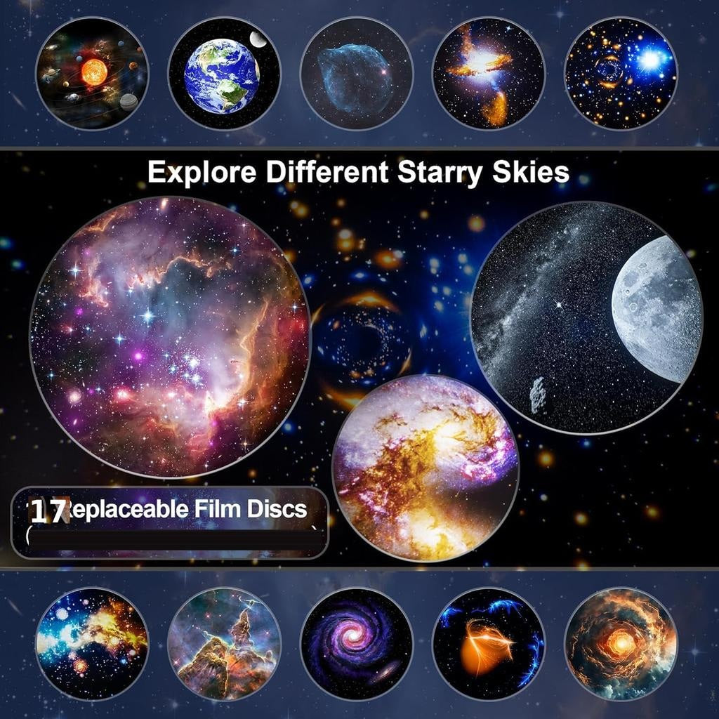 Galaxy Star Projector with Auto Timer