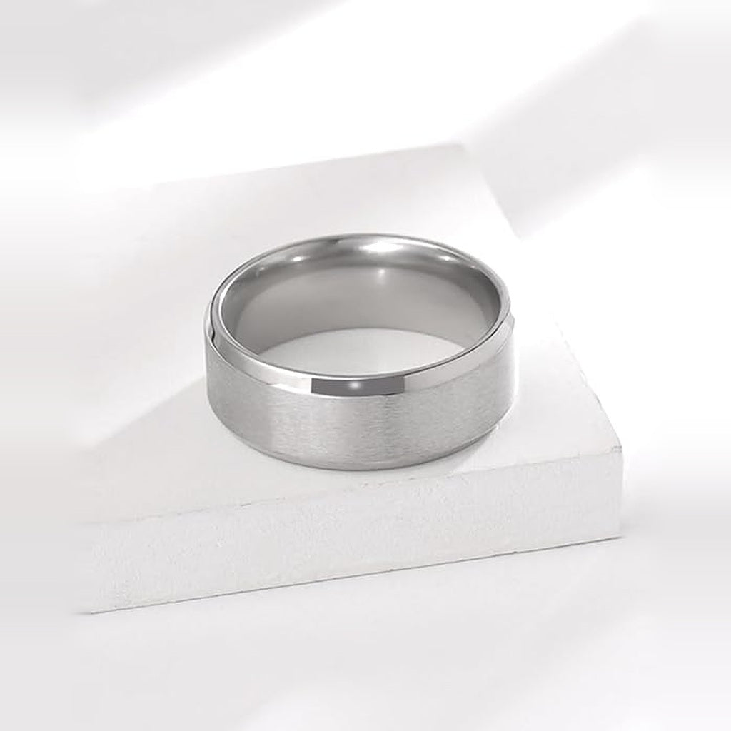 Titanium Band Ring for Men