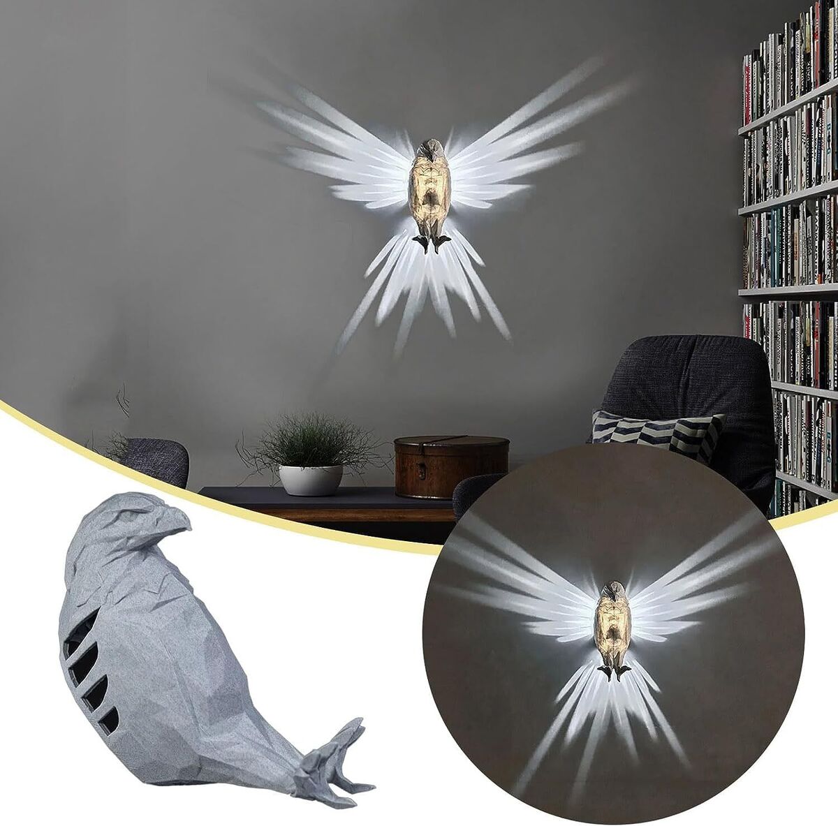 Eagle 3D Wall Lamp