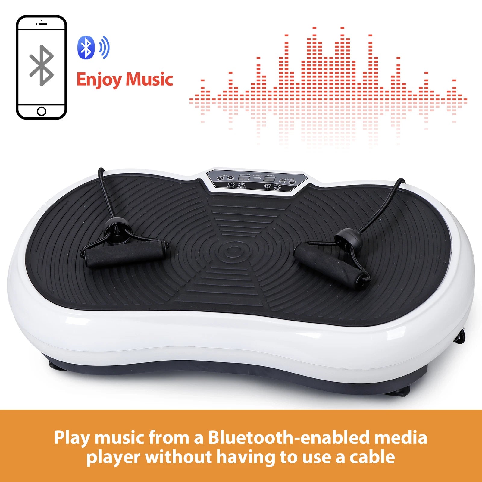 Vibration Plate with Resistance Bands