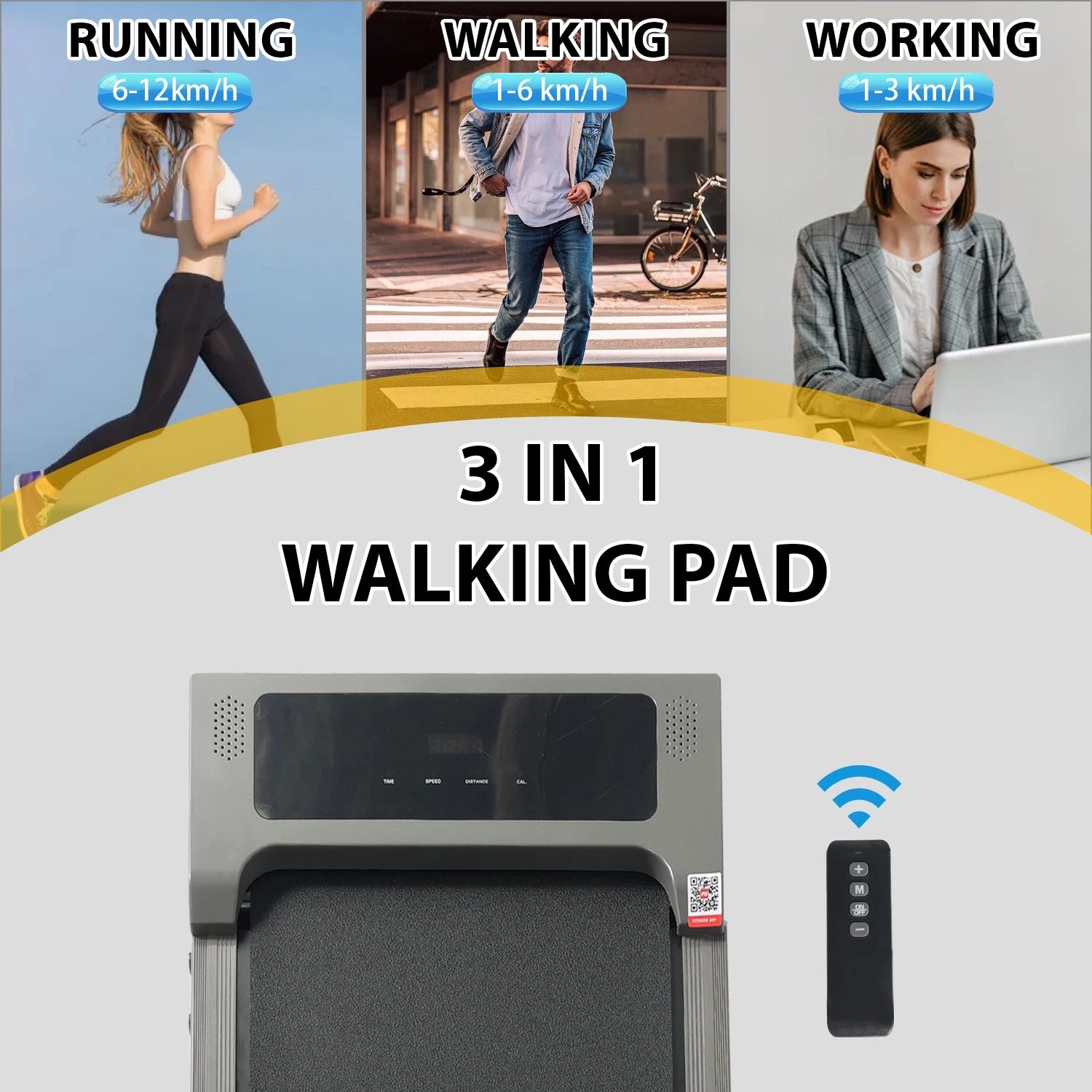 Foldable Walking Treadmill