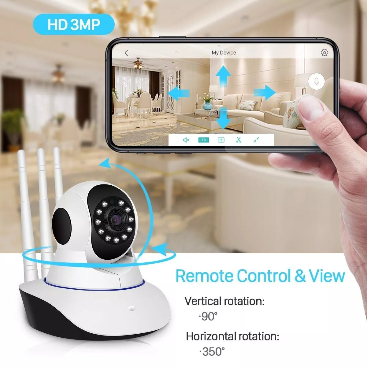 3MP Wireless Security Camera
