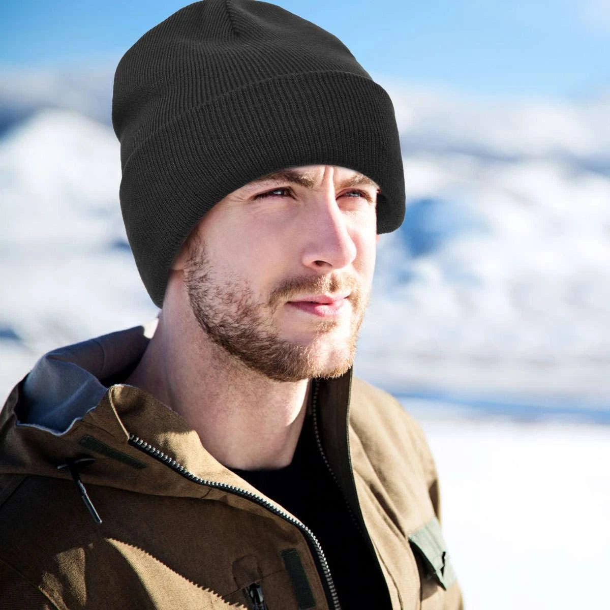 Satin lined winter hat