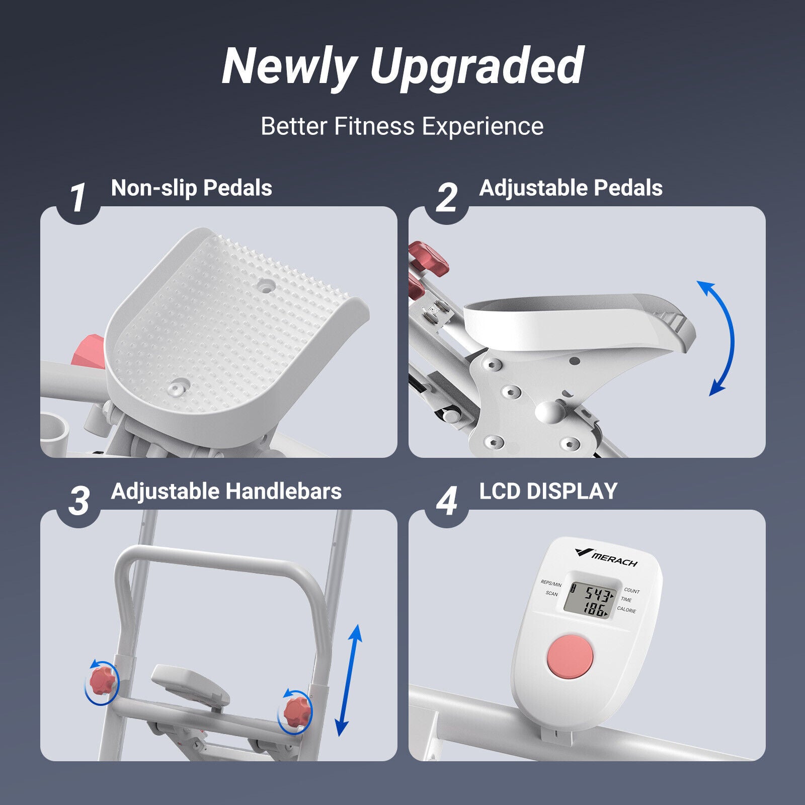 Foldable Stair Stepper Machine