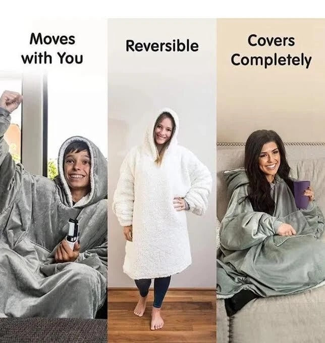 Cozy Hoodie Blanket