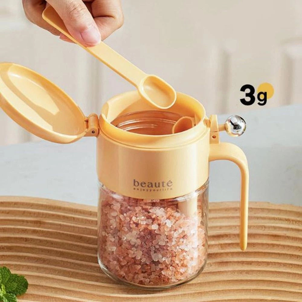 Glass Spice Storage Jars