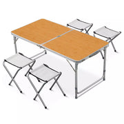 Foldable Table & Chair Set