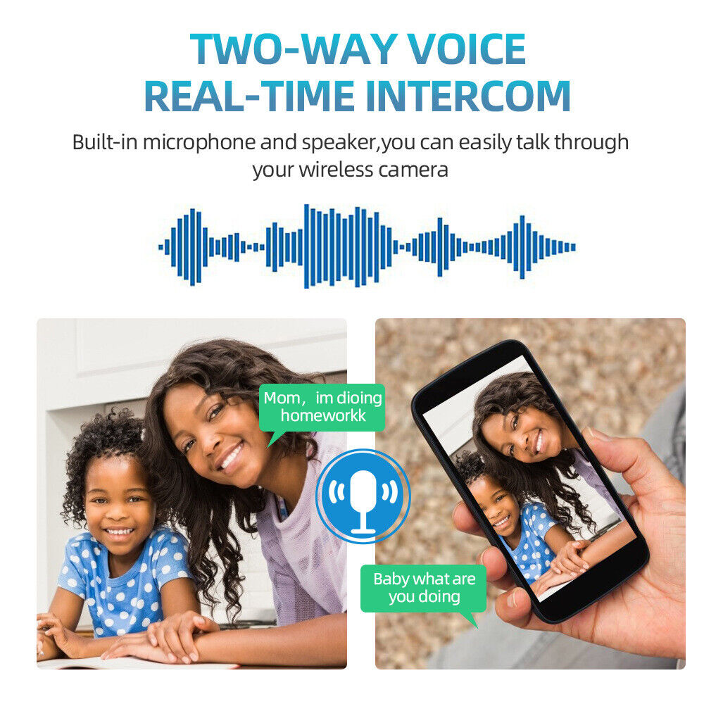 Light Bulb Security Camera 720P