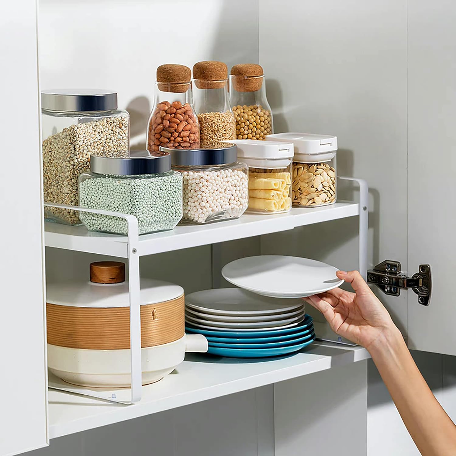 Expandable Cabinet Shelf Organizer