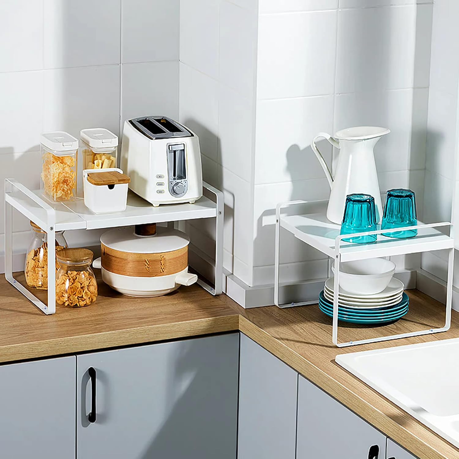 Expandable Cabinet Shelf Organizer