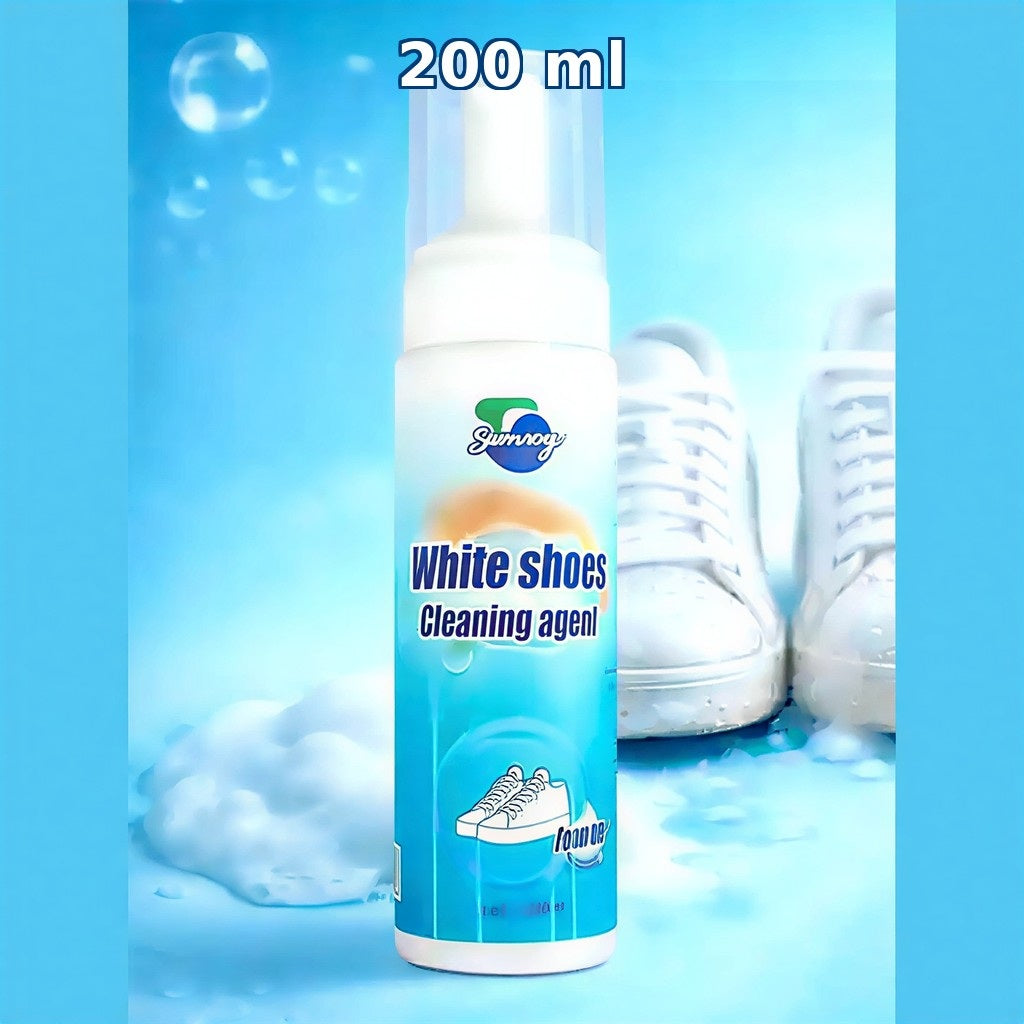 Foam White Shoe Cleaner and Whitener
