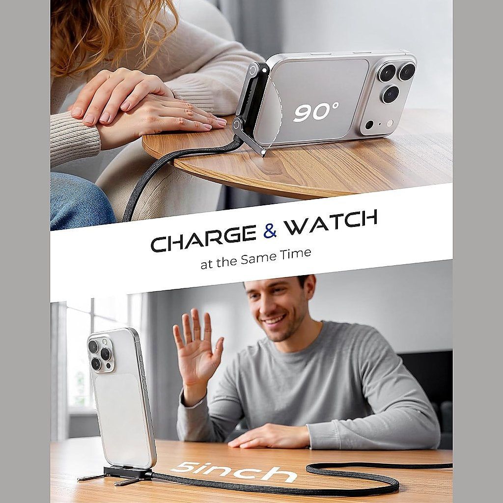 Charging Cable with Built-In Phone Stand