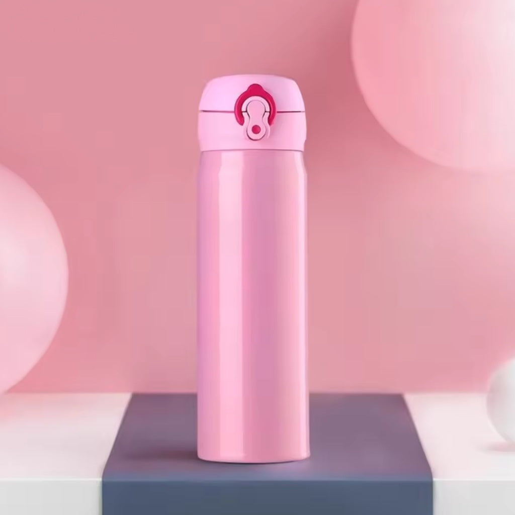 One-Push Insulated Stainless Steel Tumbler
