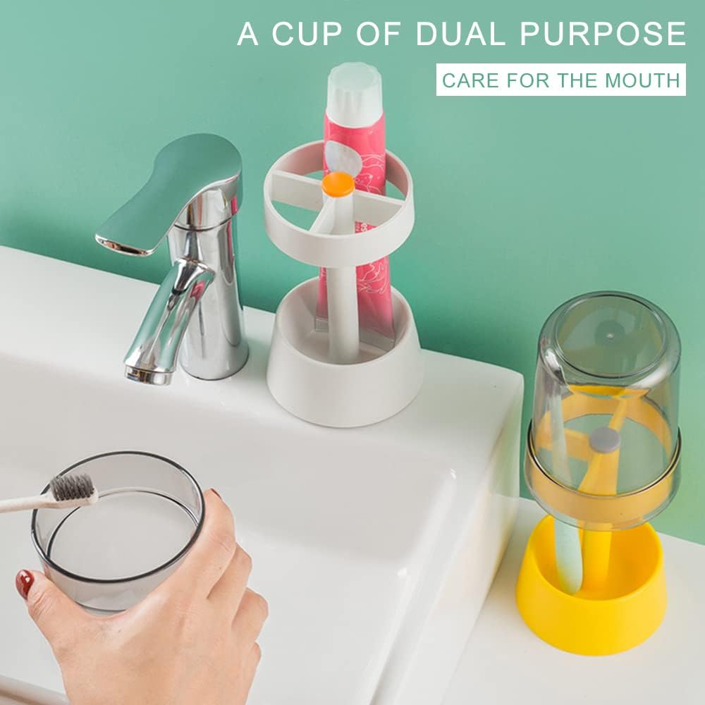 3 in 1 Toothbrush Holder Stand