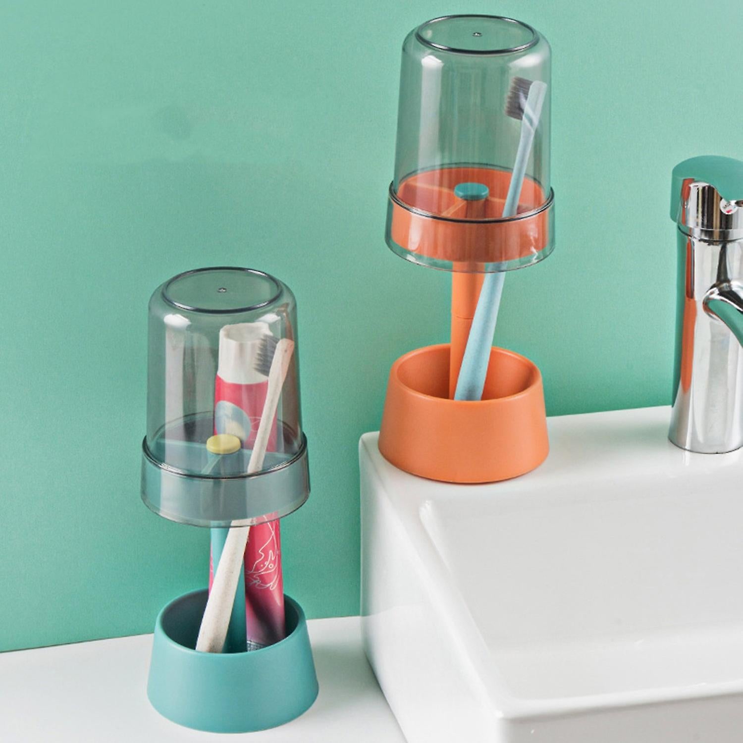3 in 1 Toothbrush Holder Stand