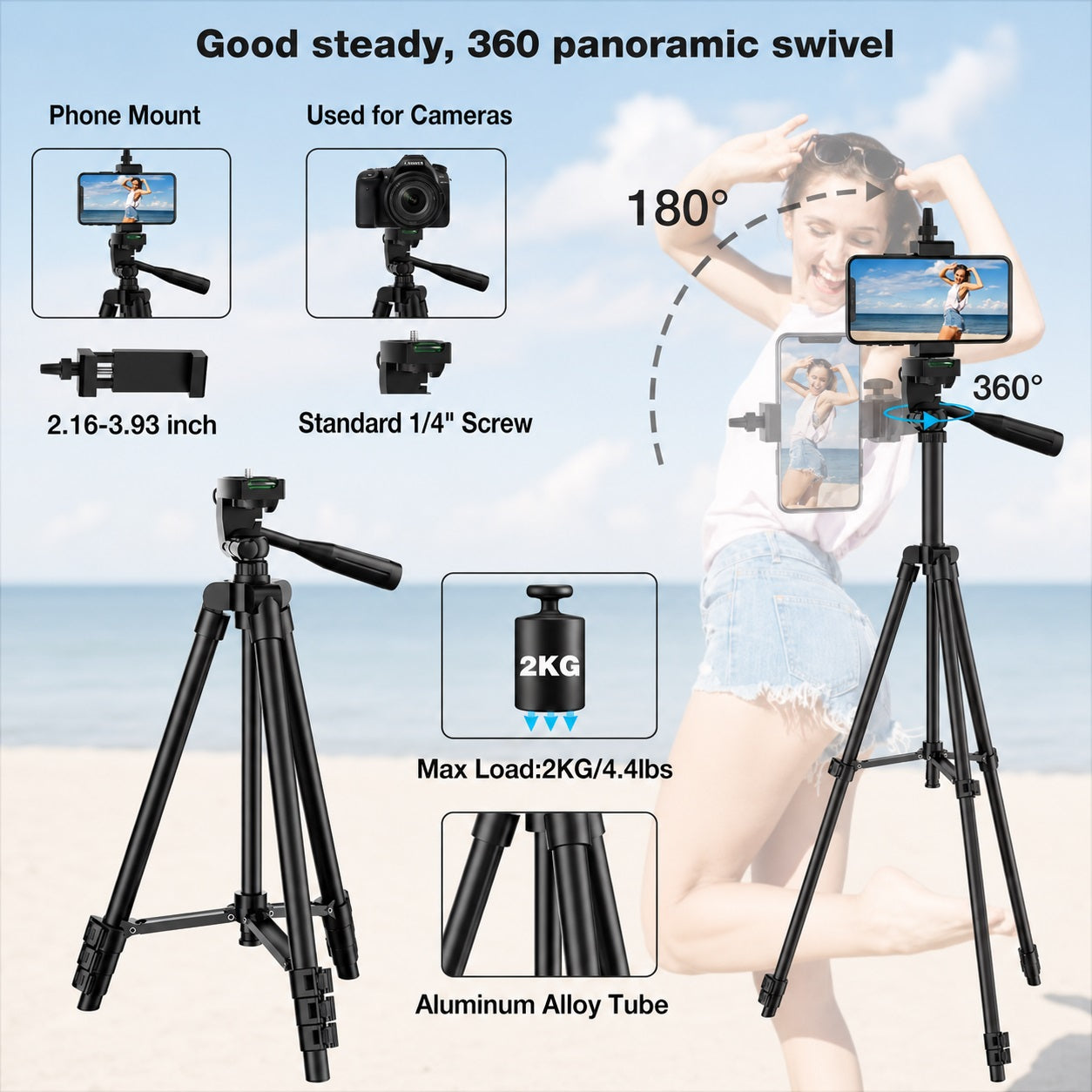 Pro Tripod Stand