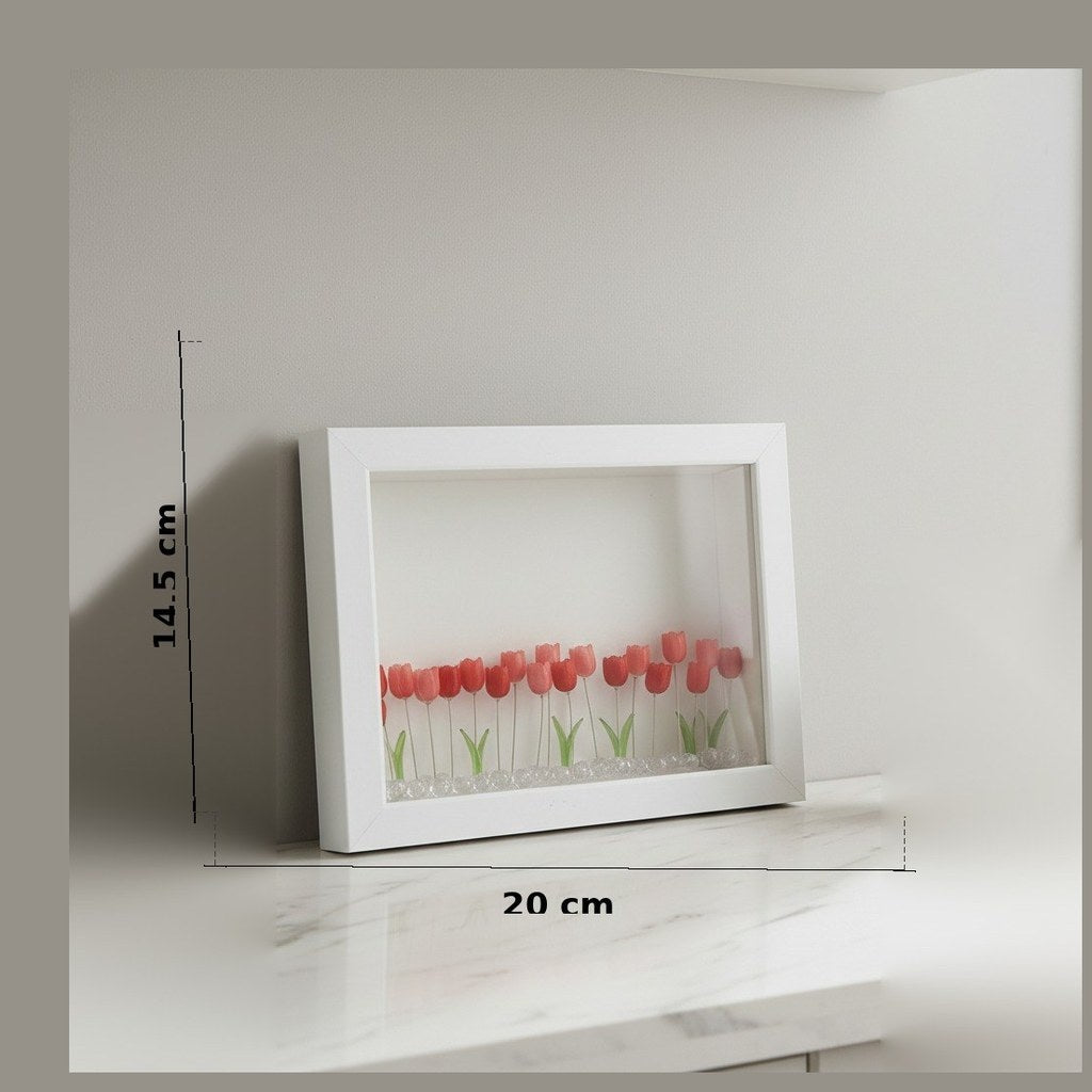 Framed Tulip Light Decoration