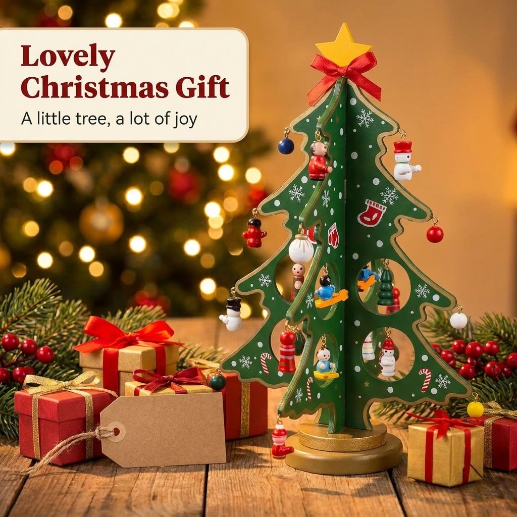 Lovely Christmas gift - a little tree, a lot of joy