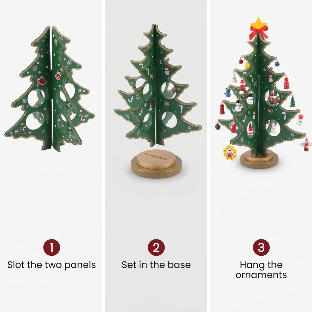 How to assemble in 3 steps