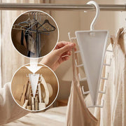 V-Shaped Wall-Mounted Clothes Hook Rack