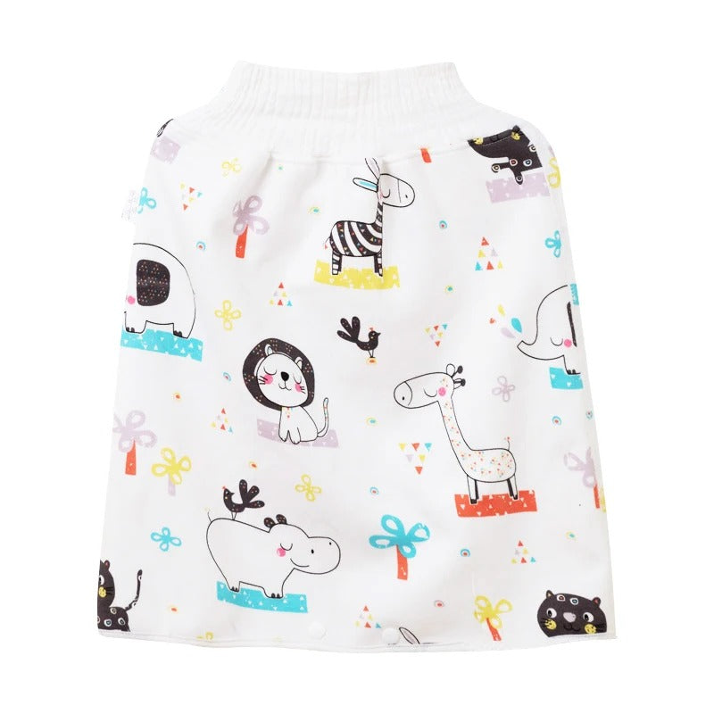 2 in 1 Toddler Diaper Skirt