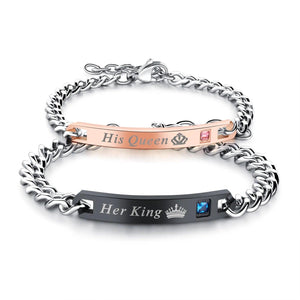 Her king and His Queen Bracelets - 961stores