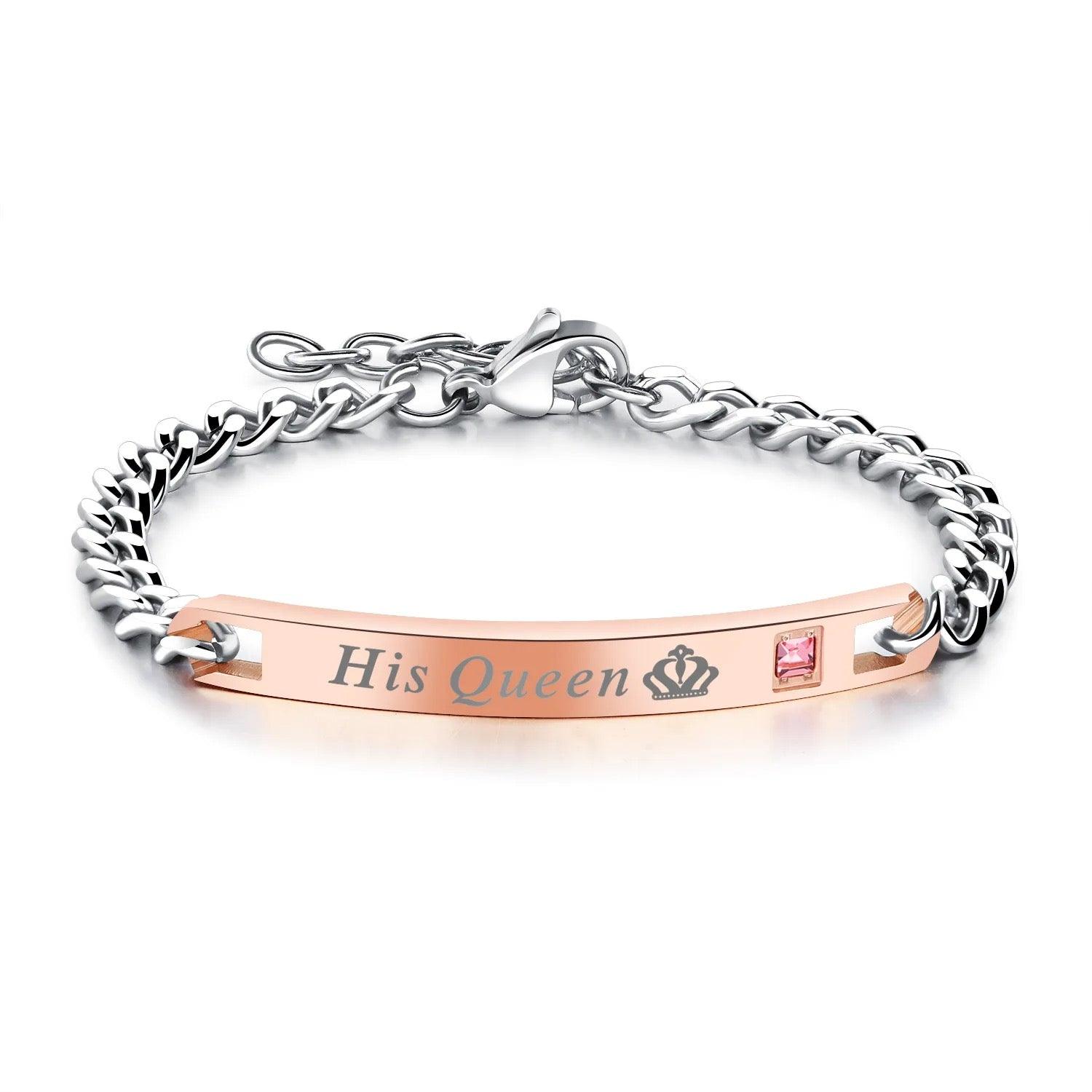 Her king and His Queen Bracelets - 961stores