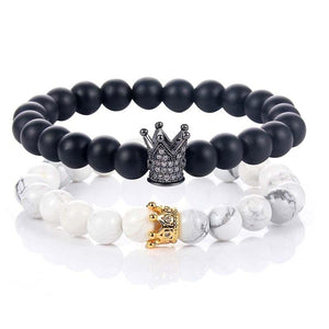 King/Queen Elastic Bracelets For Couples - 961stores